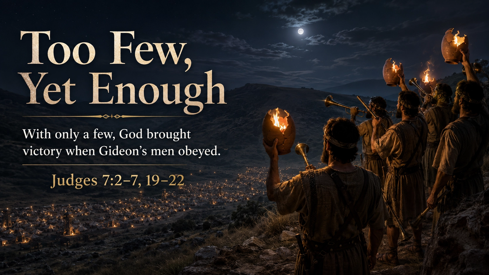 Too Few, Yet Enough