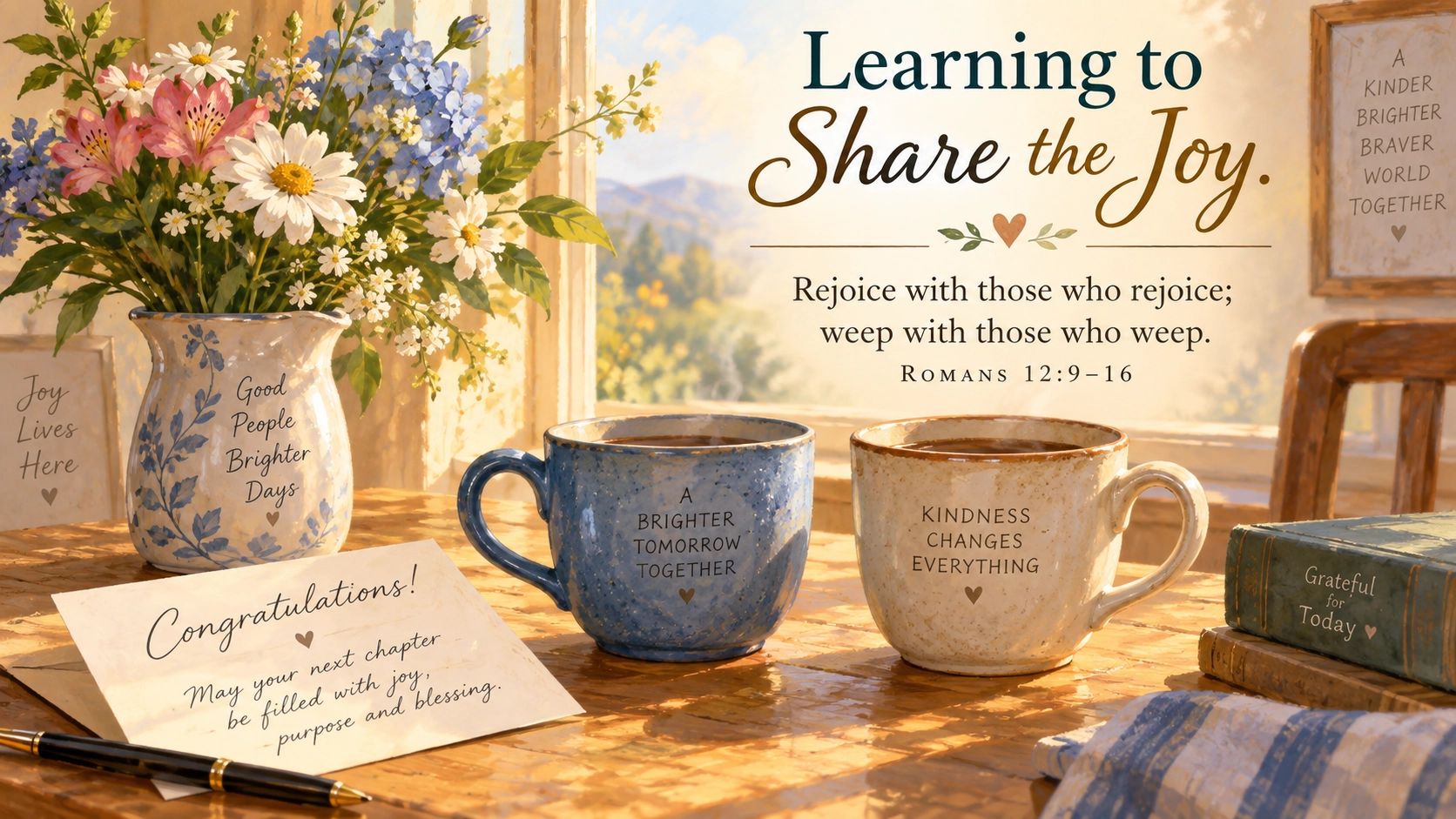 Learning to Share the Joy